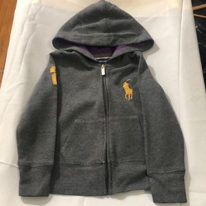 Polo Ralph Lauren vintage baby size 4T hooded sweater
